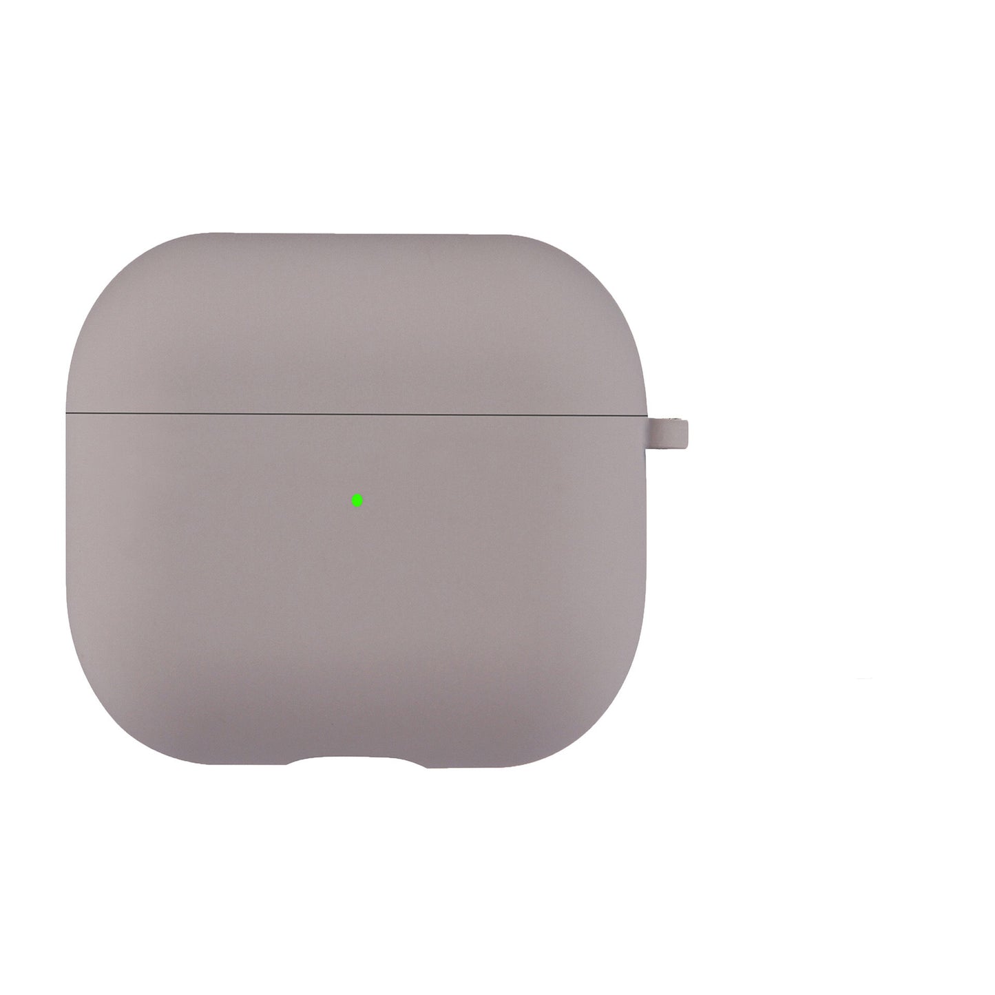 Soft Liquid Silicone Shock-Absorbing Protective Case with Keychain Microfiber Inside - Apple Airpod 1/2