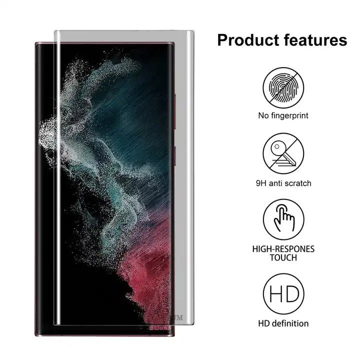 AJM 0.26MM 360 Protection Anti Fingerprint Privacy Screen Protector for Vivo