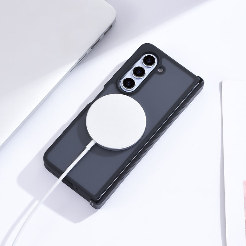 Luxury Design Premium Clear Magnetic MagSafe Non-Yellowing Case - Samsung Galaxy Fold 6