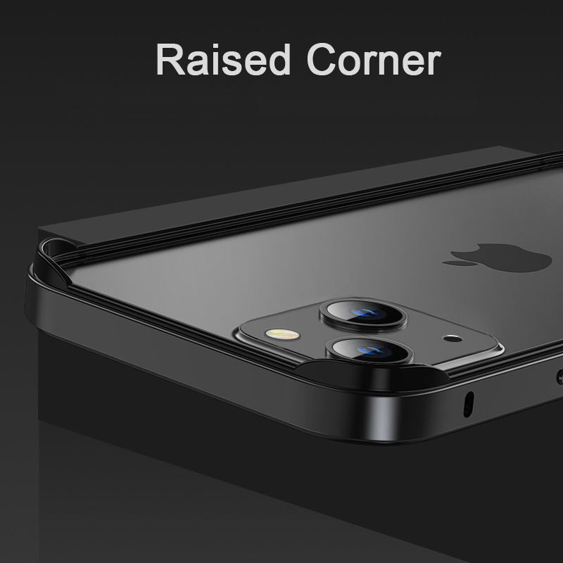 Anti Collision Luxury Metal Frame Ultra-Thin Shockproof Bumper case - iPhone