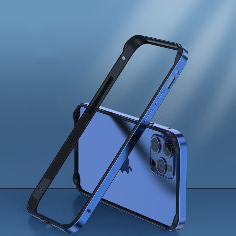 Anti Collision Luxury Metal Frame Ultra-Thin Shockproof Bumper case - iPhone