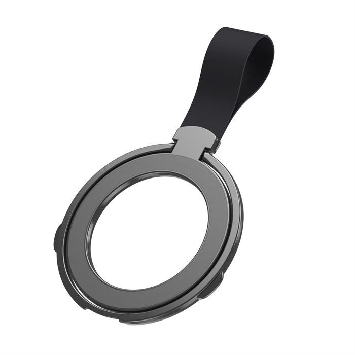 Magnetic Phone Holder Ultra-Thin Folding Rotating Silicone Hanging Strap Finger Ring Buckle Holder - iPhone