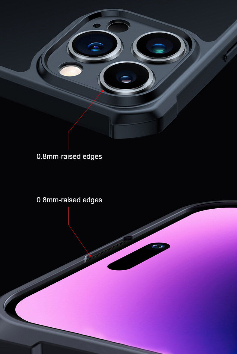 Premium Ultra Clear Magnetic Holder Phone Case Hybrid Non-Yellowing Case - Samsung