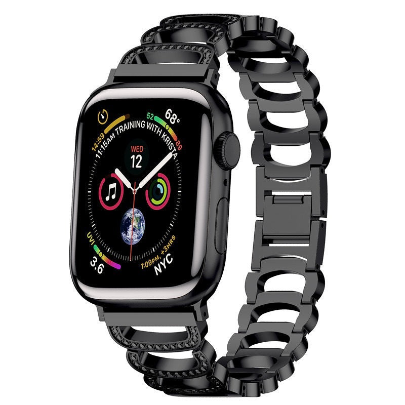 Luxury Diamond Shinning Glitter Metal Strap Band - Apple iWatch Series Ultra/8/7/6/SE/5/4/3