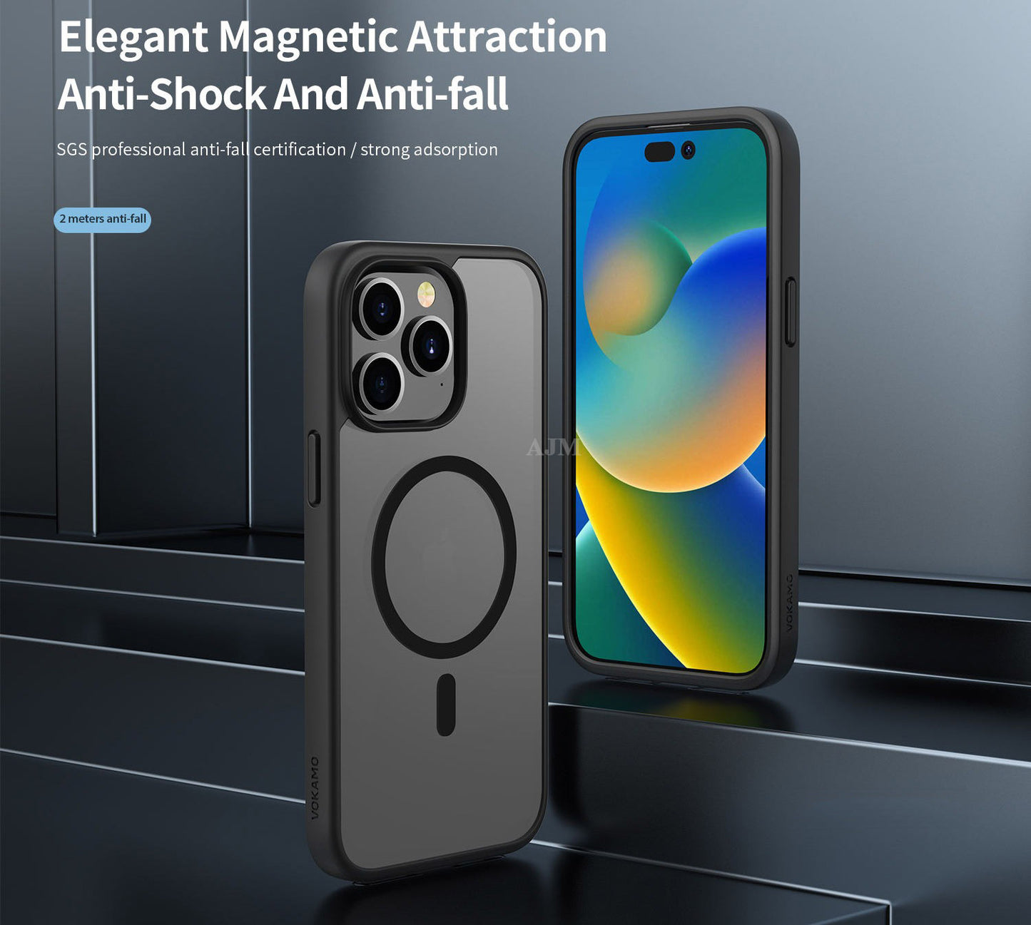 Premium Ultra Clear Magnetic MagSafe Compatible Hybrid Non-Yellowing Case - iPhone