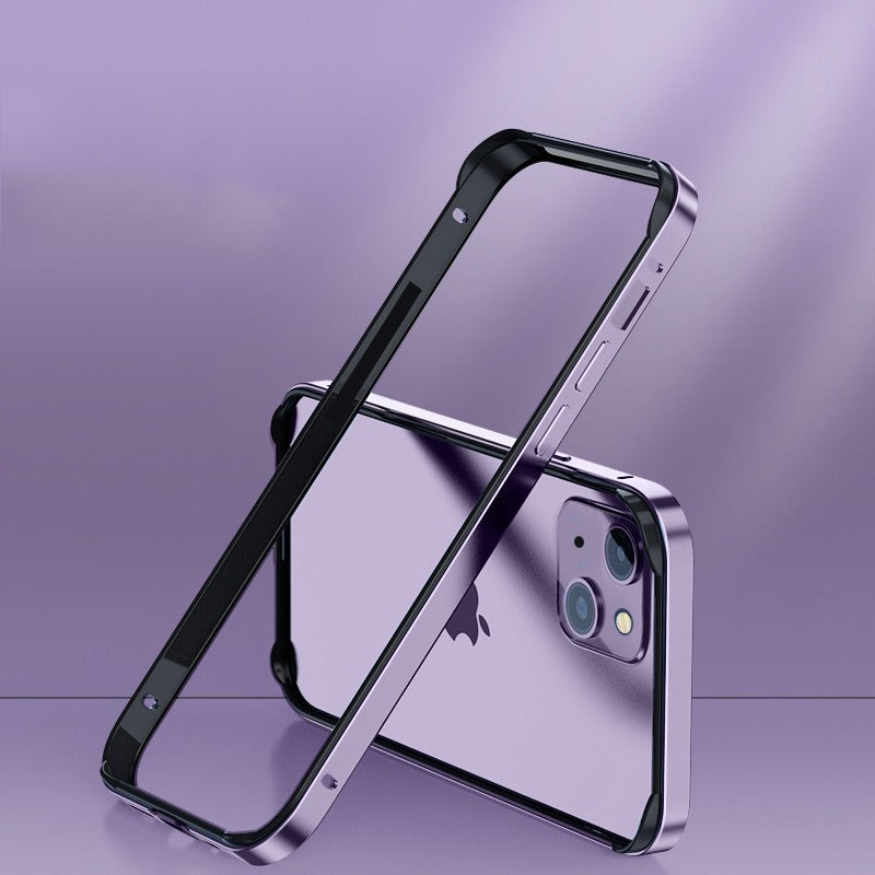 Anti Collision Luxury Metal Frame Ultra-Thin Shockproof Bumper case - iPhone