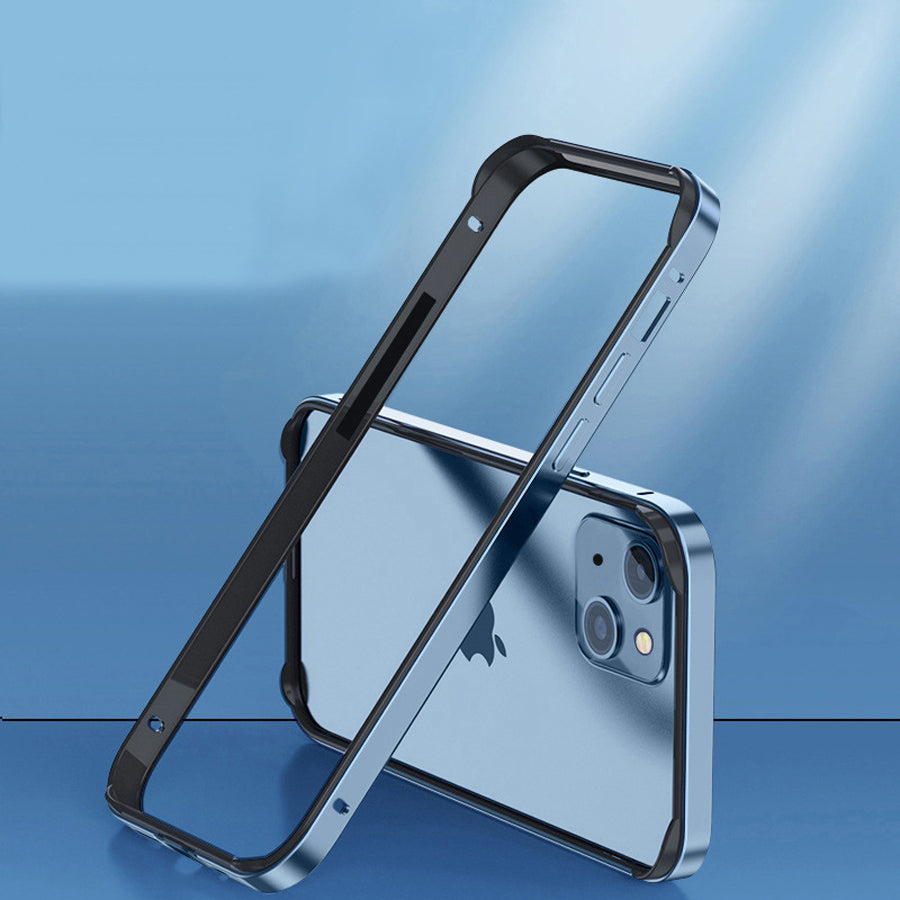 Anti Collision Luxury Metal Frame Ultra-Thin Shockproof Bumper case - iPhone