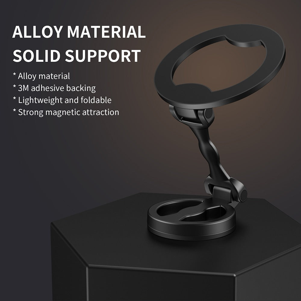 High Quality Folding Zinc Alloy 360 Rotatable Magnetic Car Mount Phone Holder