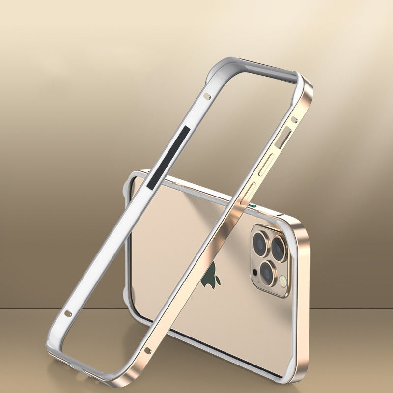 Anti Collision Luxury Metal Frame Ultra-Thin Shockproof Bumper case - iPhone