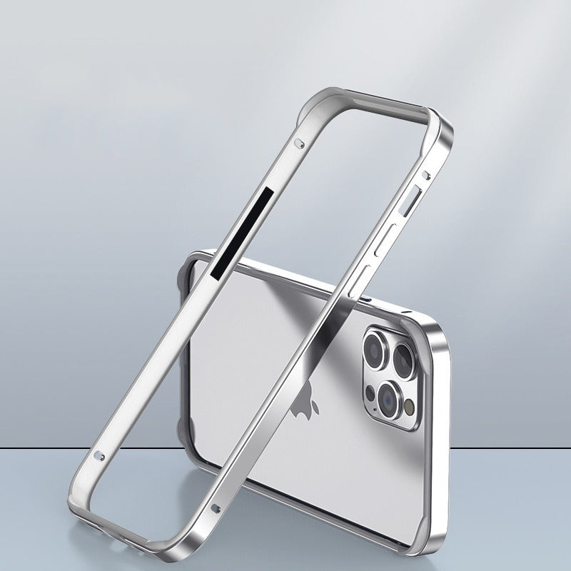 Anti Collision Luxury Metal Frame Ultra-Thin Shockproof Bumper case - iPhone