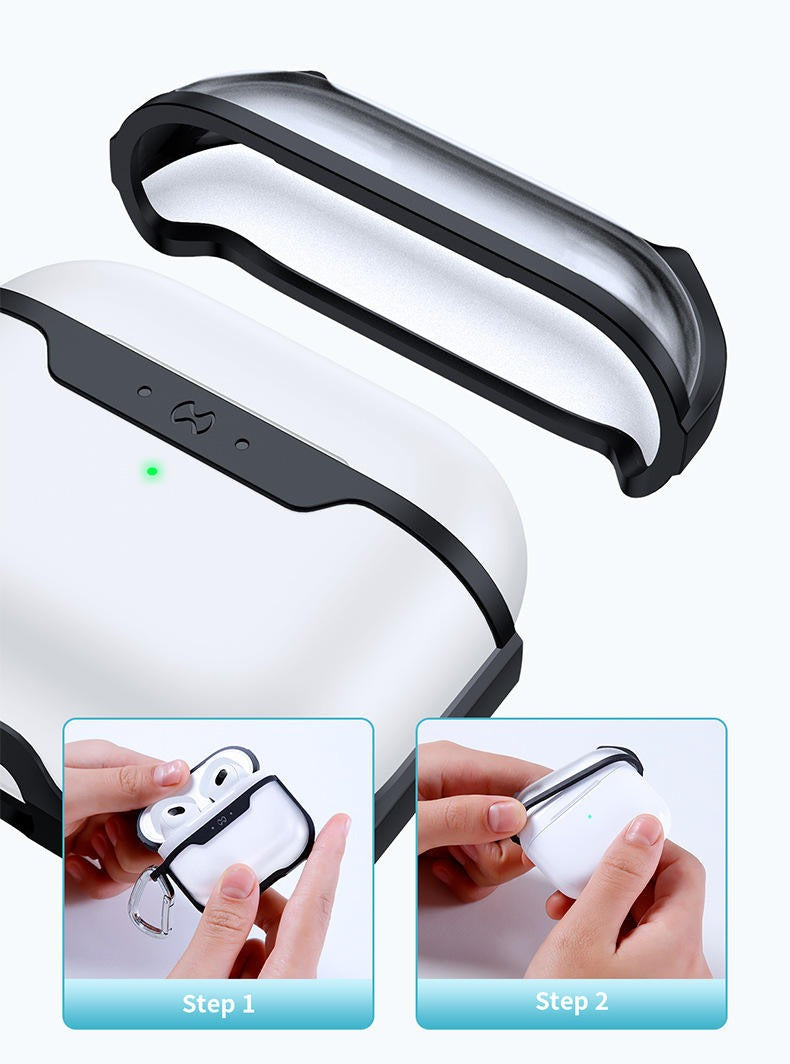 Xundd Transparent Dustproof Protective Earphone Case - Apple AirPods Pro 2
