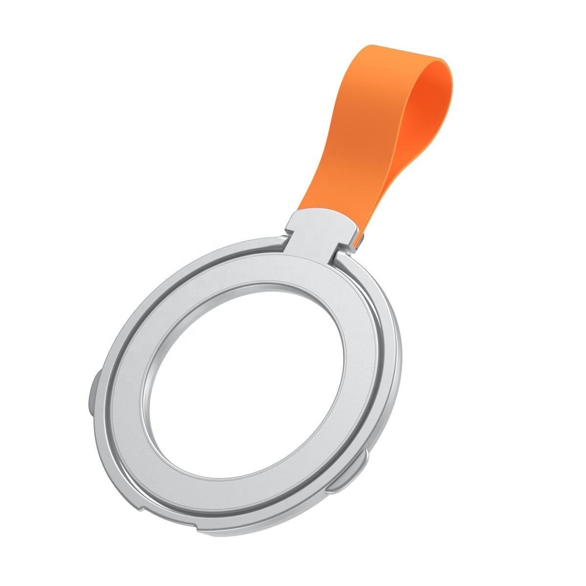 Magnetic Phone Holder Ultra-Thin Folding Rotating Silicone Hanging Strap Finger Ring Buckle Holder - iPhone