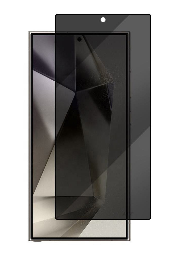 AJM 0.26MM 360 Protection Anti Fingerprint Privacy Screen Protector for Samsung