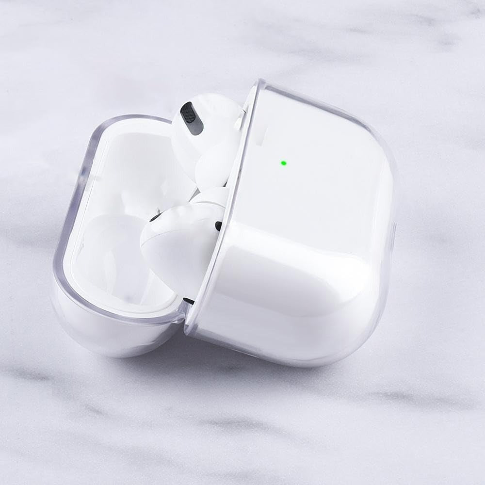 AJM 360 Protection Shockproof Design Transparent Case with Keychain - Apple Airpod Pro 2