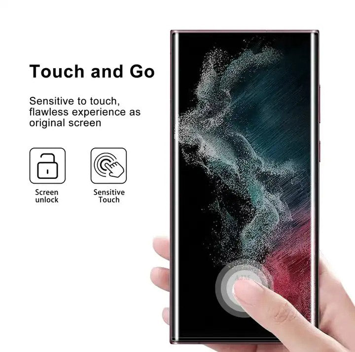 AJM 0.26MM 360 Protection Anti Fingerprint Privacy Screen Protector for Realme