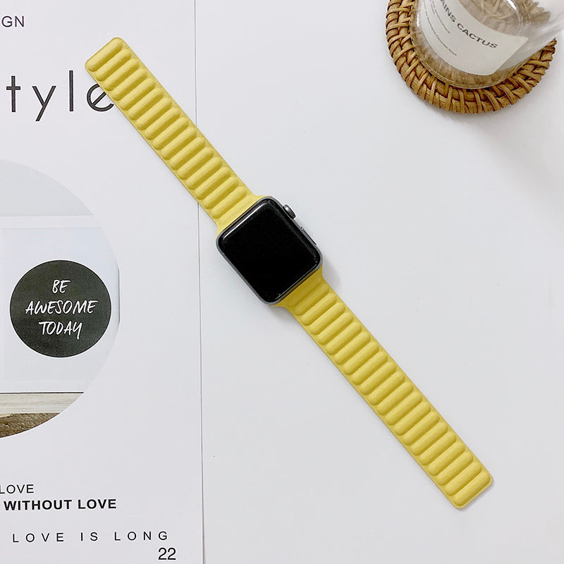 Latest Leather Premium Luxury Magnetic Band - Apple Watch 42mm/44mm45mm/49mm