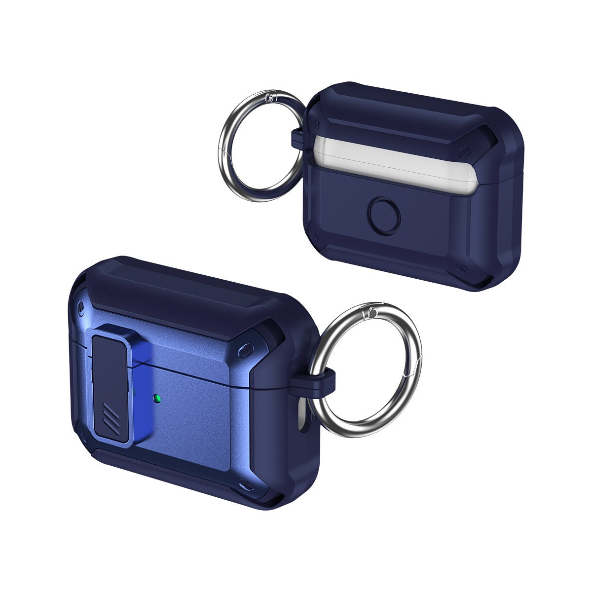 Luxury TPU PC Shockproof Armor Anti-scratch Secure Lock Clip Case - AirPods 3