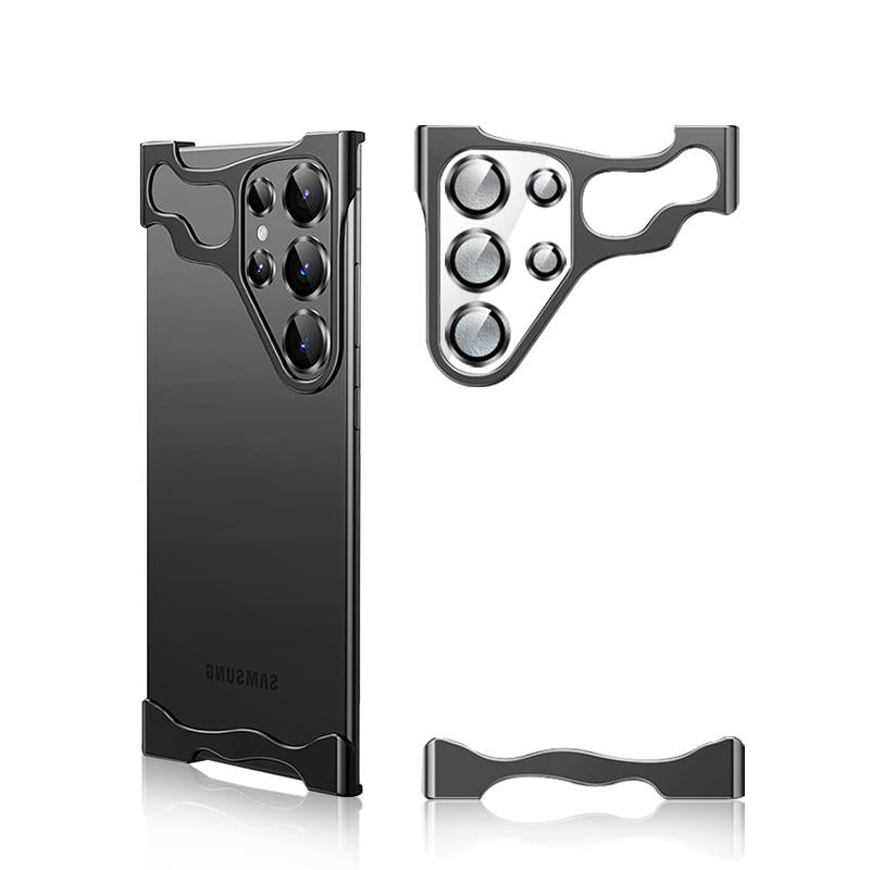 Luxury Frameless Aluminum Alloy Anti Fall Phone Case - Samsung Galaxy S24 Ultra