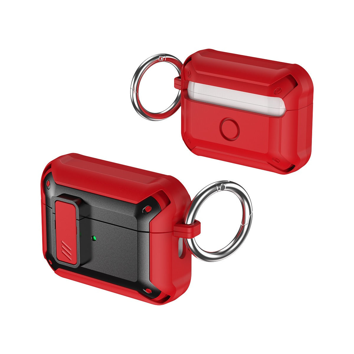 Luxury TPU PC Shockproof Armor Anti-scratch Secure Lock Clip Case - AirPods 3