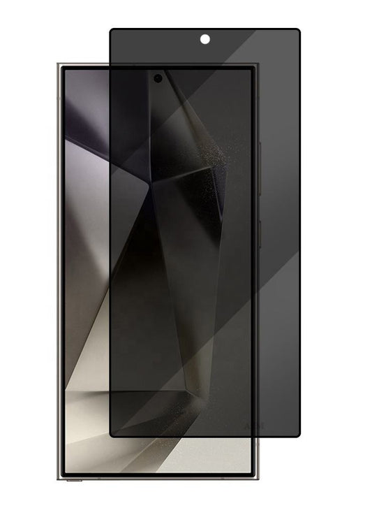 AJM 0.26MM 360 Protection Anti Fingerprint Privacy Screen Protector for Samsung
